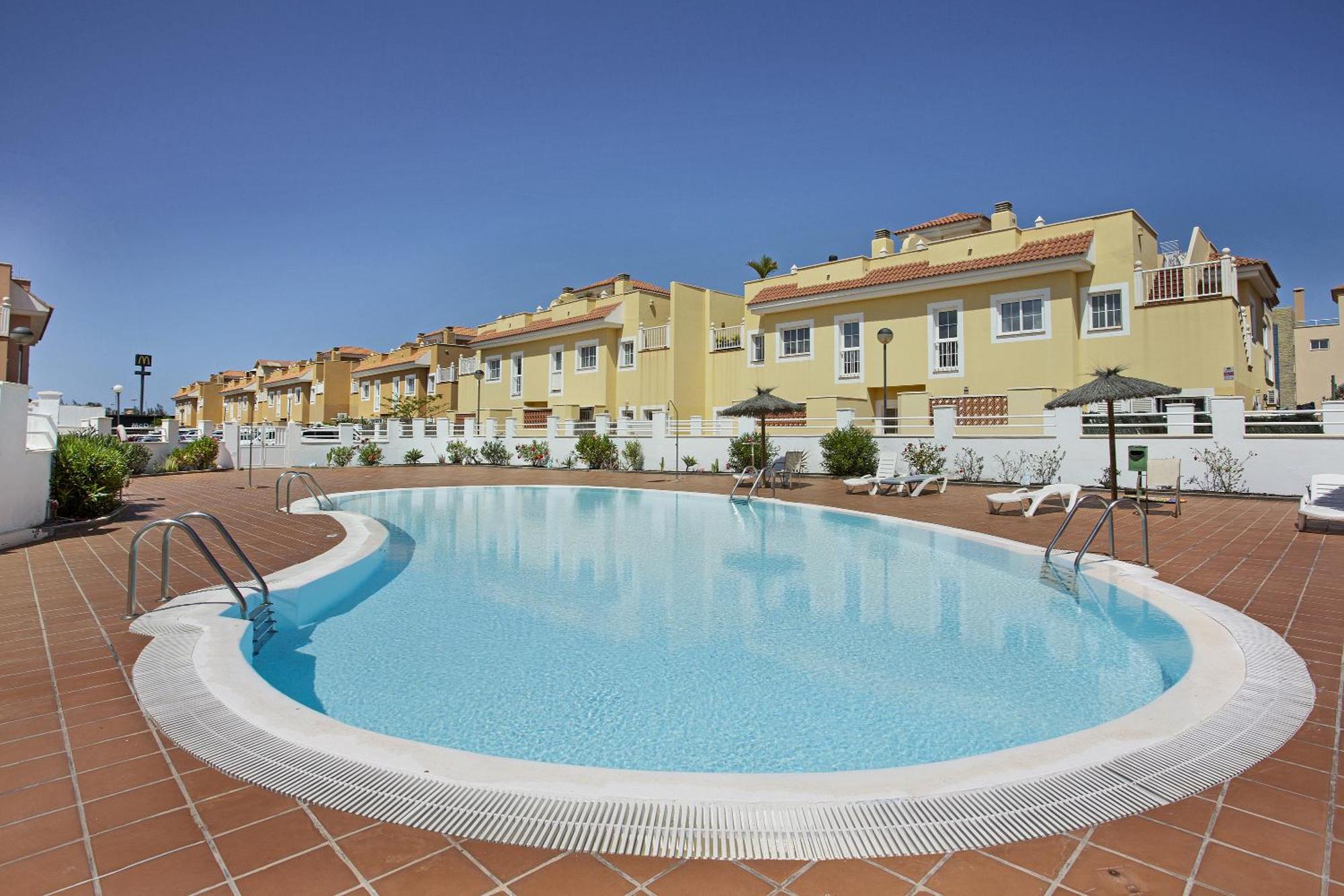 Apartamento 104 Caleta De Fuste Bagian luar foto